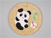 貓熊草編掛飾藏品圖，第3張