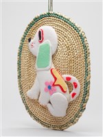 動物草編掛飾藏品圖，第2張