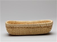 柳編橢圓盤藏品圖，第2張