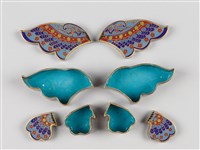景泰藍蝴蝶拼盒藏品圖，第5張
