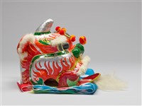 銀角獅頭(中)藏品圖，第5張