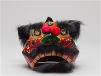 黑角紅獅獅頭(小)藏品圖，第2張
