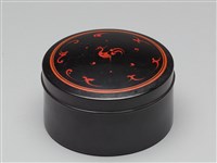 圓形漆盒(大)藏品圖，第1張