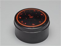 圓形漆盒(中)藏品圖，第1張