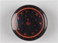 圓形漆盒(中)藏品圖，第4張