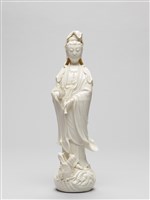 德化窯白瓷觀音立像藏品圖，第1張