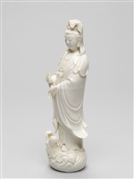 德化窯白瓷觀音立像藏品圖，第7張