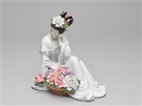 四季美人瓷塑-春藏品圖，第6張