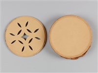 宜興陶仿竹茶具組-茶盤藏品圖，第9張