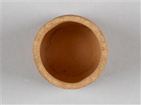 宜興陶仿竹茶具組-茶杯藏品圖，第3張