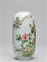 琺瑯彩花鳥紋燈籠瓶藏品圖，第5張
