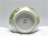 琺瑯彩花鳥紋燈籠瓶藏品圖，第7張