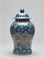 青花描金將軍罐藏品圖，第2張