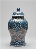 青花描金將軍罐藏品圖，第3張