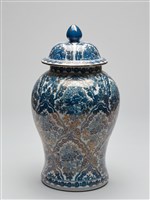 青花描金將軍罐藏品圖，第5張
