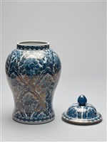 青花描金將軍罐藏品圖，第6張