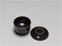 黑漆蓋碗－小藏品圖，第1張