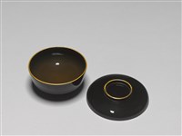 黑漆蓋碗－大藏品圖，第1張