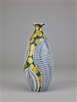 秋波一枝蓮波口瓶藏品圖，第2張