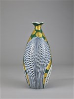 秋波一枝蓮波口瓶藏品圖，第3張