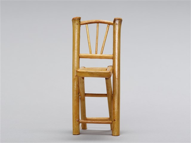 迷你竹家具－餐桌椅-折合椅