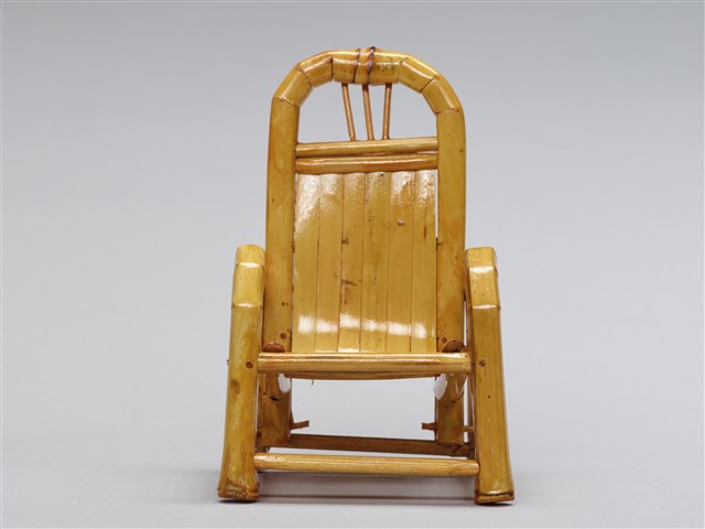 迷你竹家具－太師椅-椅