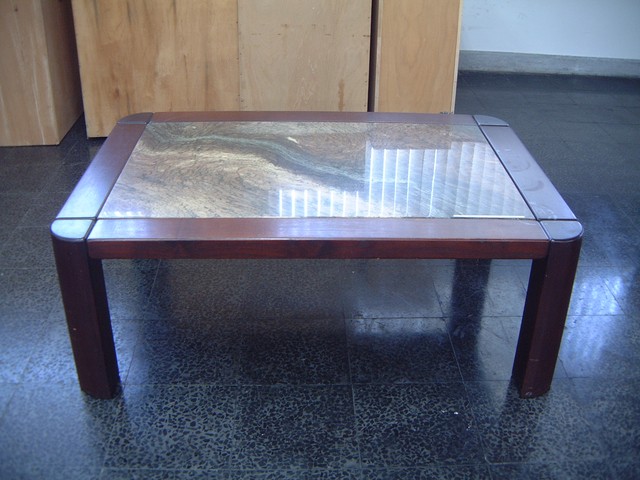 石紋方桌