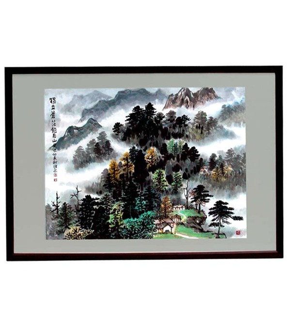 獨立滄茫飽看山的圖片