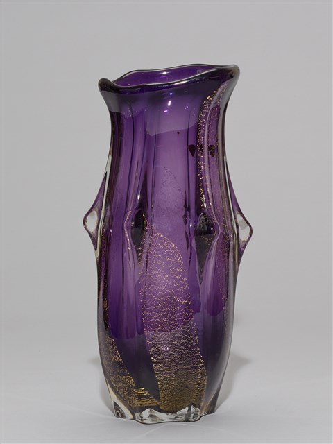 琉璃紫色琉璃花器
