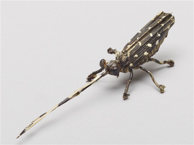 棕編昆蟲、魚蝦23個-8的圖片