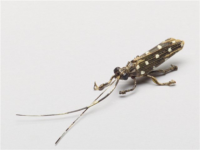 棕編昆蟲、魚蝦23個-9的圖片