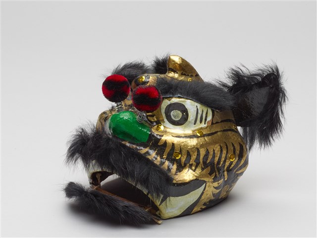 金角棕獅獅頭(小)的圖片