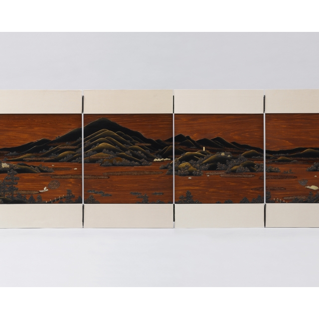 明潭山居圖 的圖片