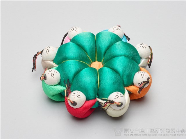 童子抱南瓜針扎藏品圖，第2張