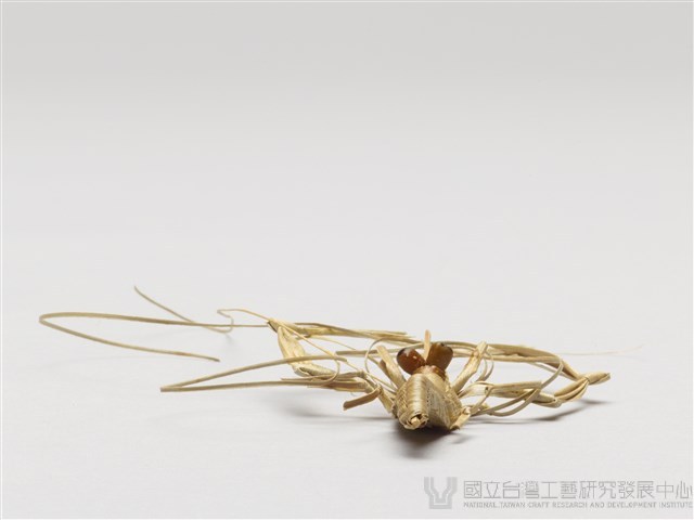 棕編昆蟲、魚蝦23個-17藏品圖，第3張