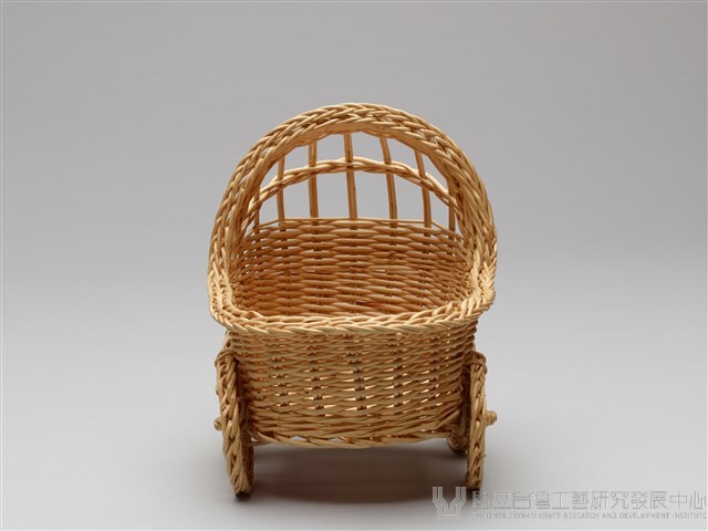 柳編搖籃車藏品圖，第2張