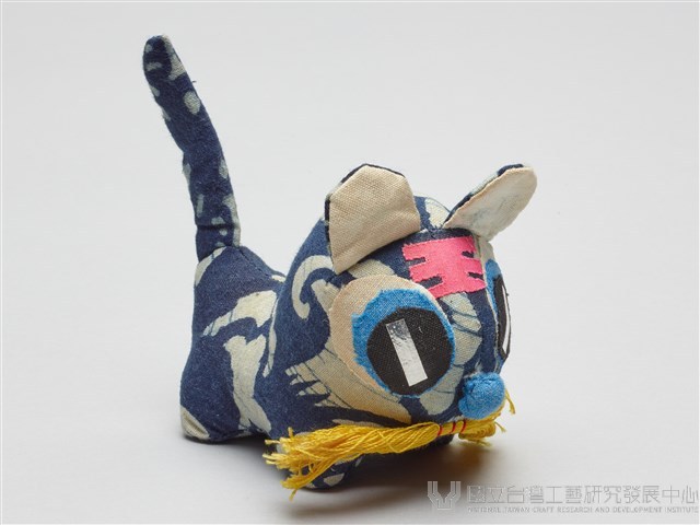 藍花布小花虎藏品圖，第1張