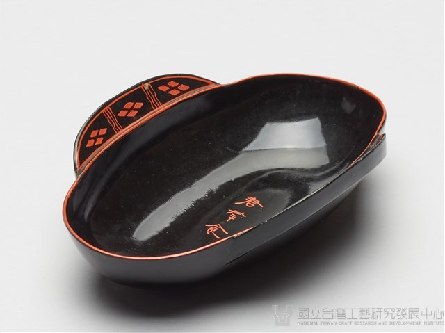 漆耳杯-黑藏品圖，第1張