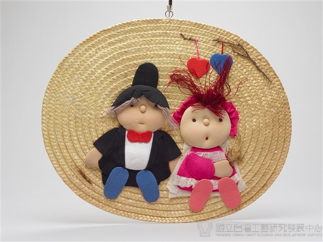 人偶草編掛飾藏品圖，第1張