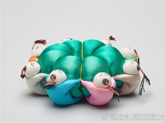童子抱南瓜針扎藏品圖，第4張