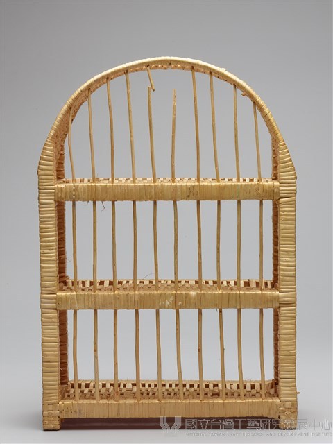 柳編三層架藏品圖，第4張