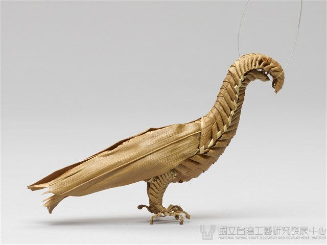 棕編鸚鵡藏品圖，第3張