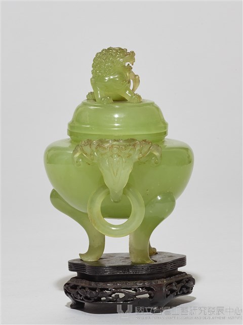 香爐玉石雕刻藏品圖，第3張