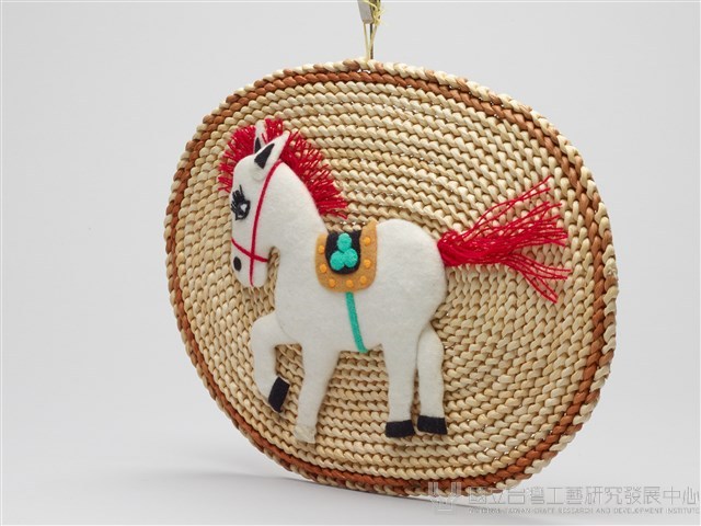 動物草編掛飾藏品圖，第2張
