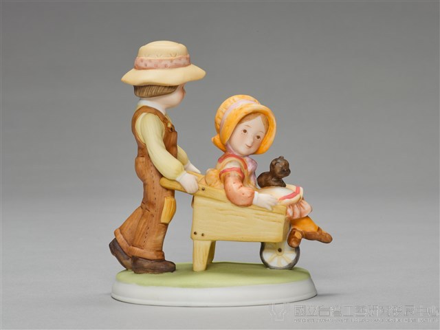 雀斑人形/男女推車藏品圖，第3張