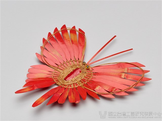竹編染色蝴蝶-2藏品圖，第1張