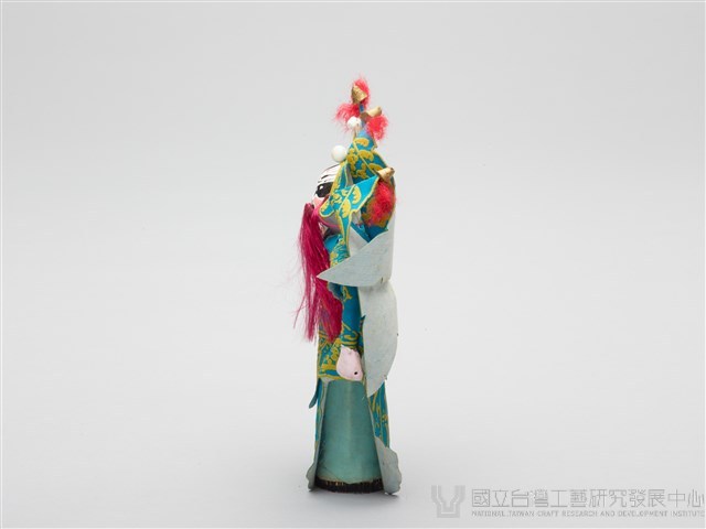 鬃人(綠袍花臉)藏品圖，第2張