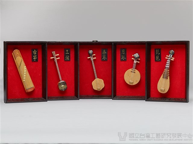 中國古樂器飾瓶三泫藏品圖，第1張