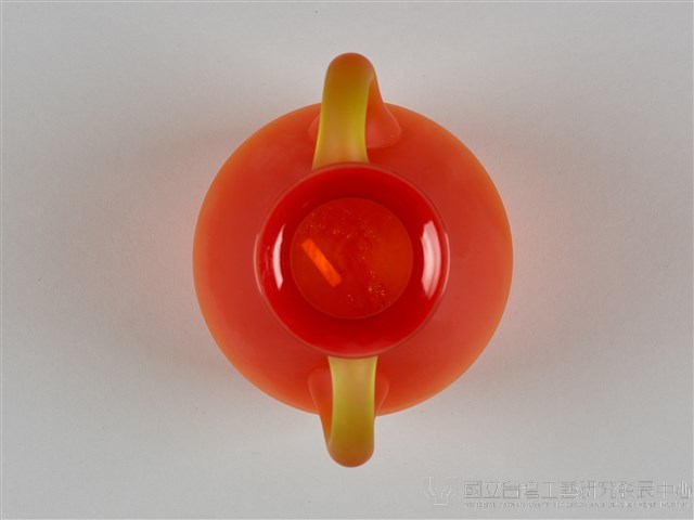 七彩琉璃雙耳瓶藏品圖，第5張
