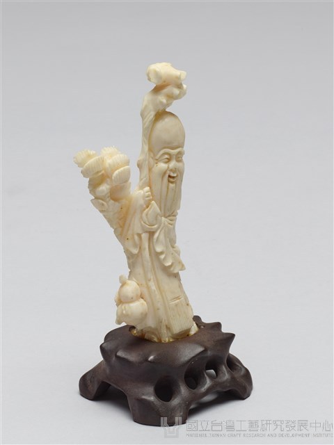 南極仙翁象牙雕刻藏品圖，第1張